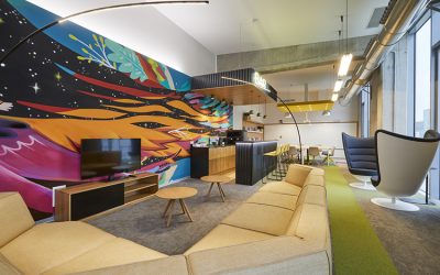 La madera y el diseño redefinen las oficinas Viokox